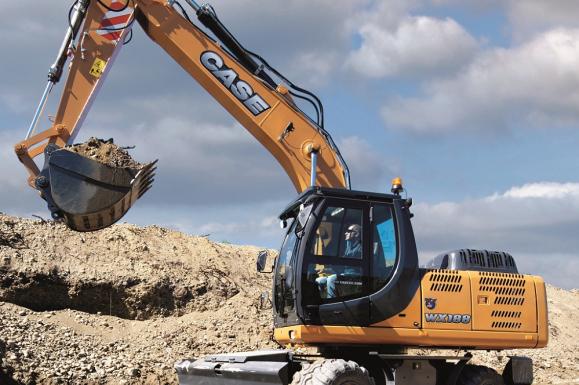 Case WX188 Wheeled Excavator available from Dennis Barnfield Ltd, plant machinery sales in the North West since 1964!