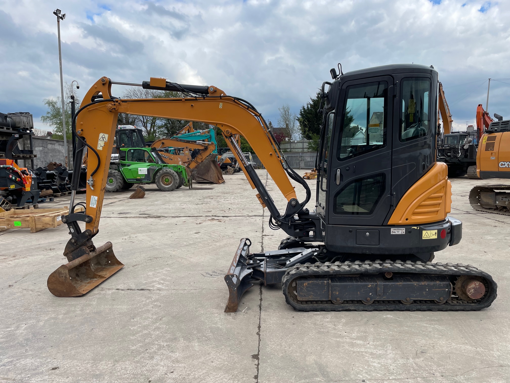 2019 CASE CX37C Mini Excavator Dennis Barnfield Ltd