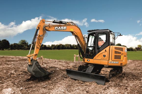 Case CX80C Midi Excavator