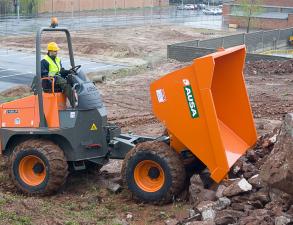 Ausa D1000 Dumper available from Dennis Barnfield Ltd, plant machinery sales in the North West since 1964!