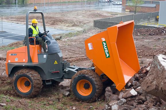 Ausa D1000 Dumper available from Dennis Barnfield Ltd, plant machinery sales in the North West since 1964!