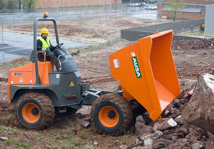 Ausa D1000 Dumper available from Dennis Barnfield Ltd, plant machinery sales in the North West since 1964!