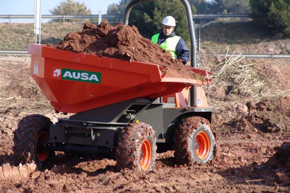 Ausa D250 Dumper available from Dennis Barnfield Ltd, plant machinery sales in the North West since 1964!