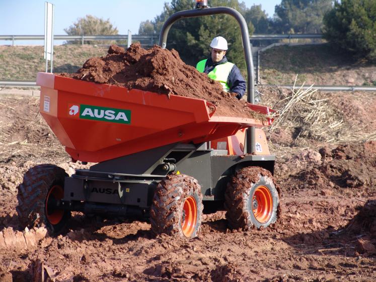 Ausa D250 Dumper available from Dennis Barnfield Ltd, plant machinery sales in the North West since 1964!