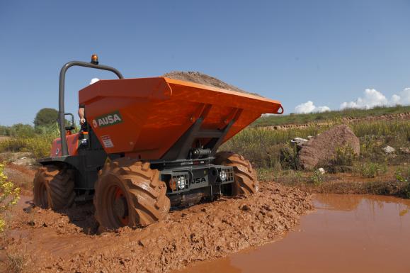 Ausa D600 Dumper available from Dennis Barnfield Ltd, plant machinery sales in the North West since 1964!