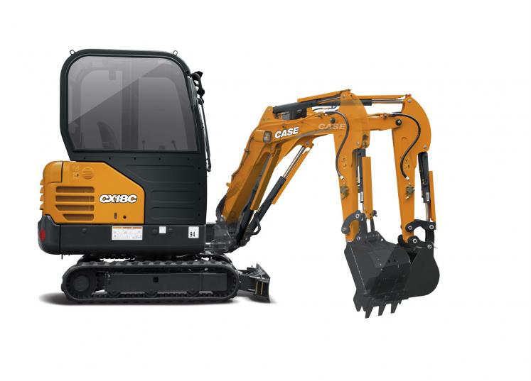 Case CX18C Mini Excavator available from Dennis Barnfield Ltd. Plant machinery sales in the North West since 1964!