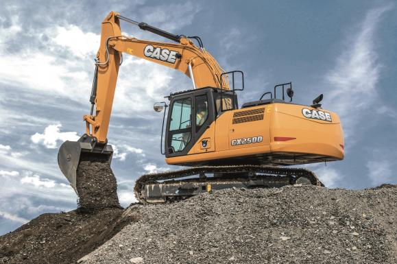 Case CX250D Crawler Excavator