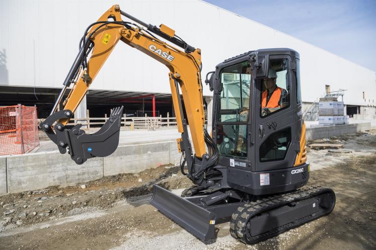 Case CX26C Mini Excavator available at Dennis Barnfield Ltd, Plant Machinery sales in the North West since 1964.