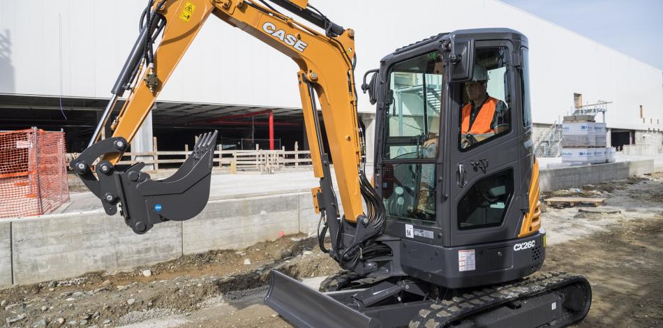 Case CX26C Mini Excavator available at Dennis Barnfield Ltd, Plant Machinery sales in the North West since 1964.