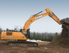 Case CX350D Crawler Excavator