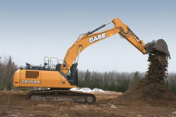 Case CX350D Crawler Excavator