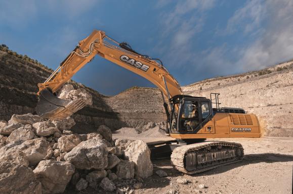 Case CX370D Crawler Excavator