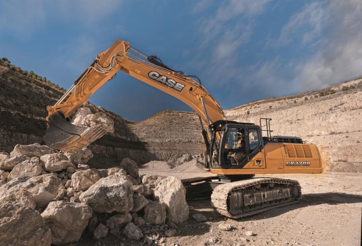 Case CX370D Crawler Excavator