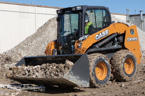 Case SV185 Skidsteer Loader available from Dennis Barnfield Ltd, plant machinery sales in the North West since 1964!