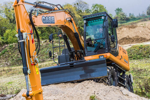 Case WX218 Wheeled Excavator available from Dennis Barnfield Ltd, plant machinery sales in the North West since 1964!