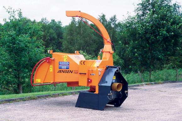 Jensen A328 PTO Chipper available from Dennis Barnfield Ltd. Machinery sales in North West since 1964!