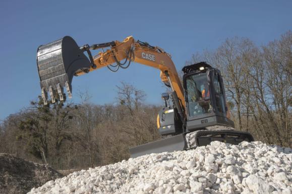 Case CX85D Midi Excavator